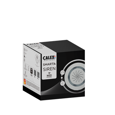 Sirena 110dB inteligente seguridad CALEX Smart Home 429210.1