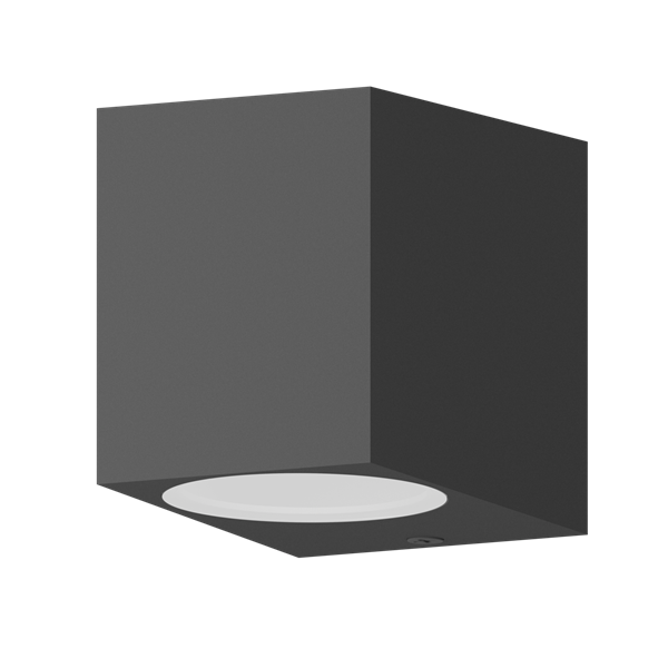 Aplique de pared exterior IP54 GU10 CALEX 4301000500 Gris