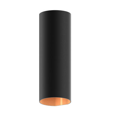 Aplique de pared UP & DOWN exterior redondo luz calida 8W CALEX 7001001000 Negro