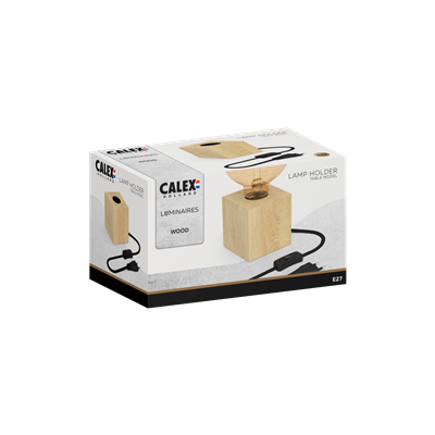 Lámpara sobremesa CALEX 941086 Madera