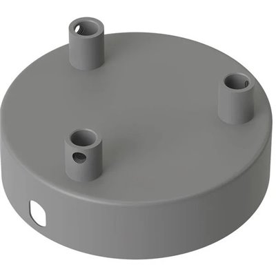 Floron decorativo CALEX 940056 para 3 colgantes 100mm Hormigon