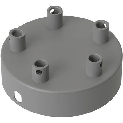 Floron decorativo CALEX 940086 para 5 colgantes 100mm Hormigon