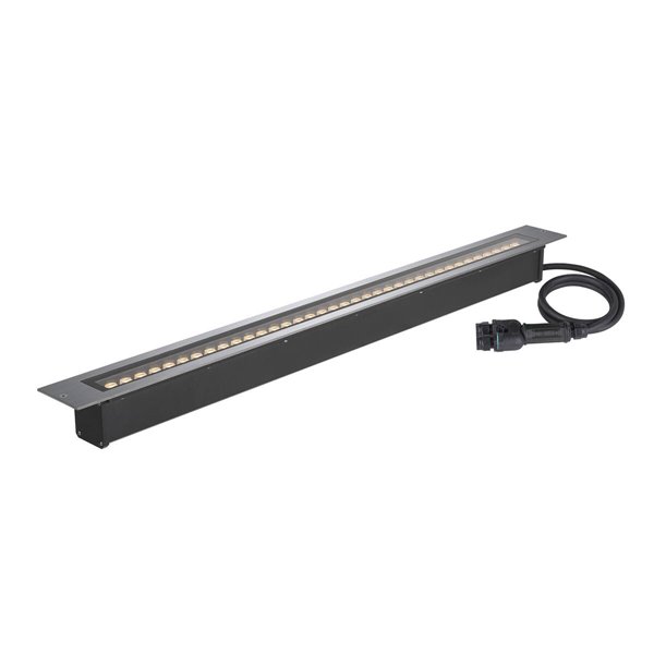 Luminaria empotrable DASAR 1200 34W 3000K IP65/67 acero inox SLV 1007196