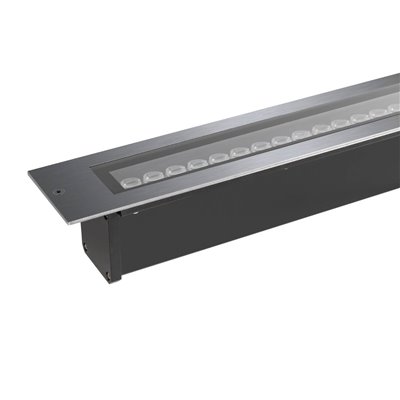 Luminaria empotrable DASAR 1200 34W 3000K IP65/67 acero inox SLV 1007196
