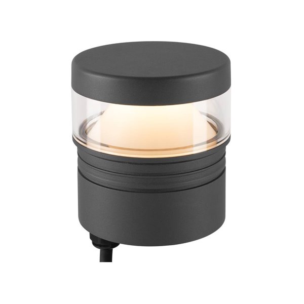 Cabezal de luminaria M-POL S Polehead 360º 10W 750lm 2700K DALI SLV 1007233 Antracita