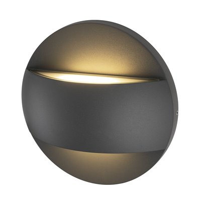 Aplique pared exterior LID II Up/Down 2,7/3K 28W PHASE 100º SLV 1007281 Antracita
