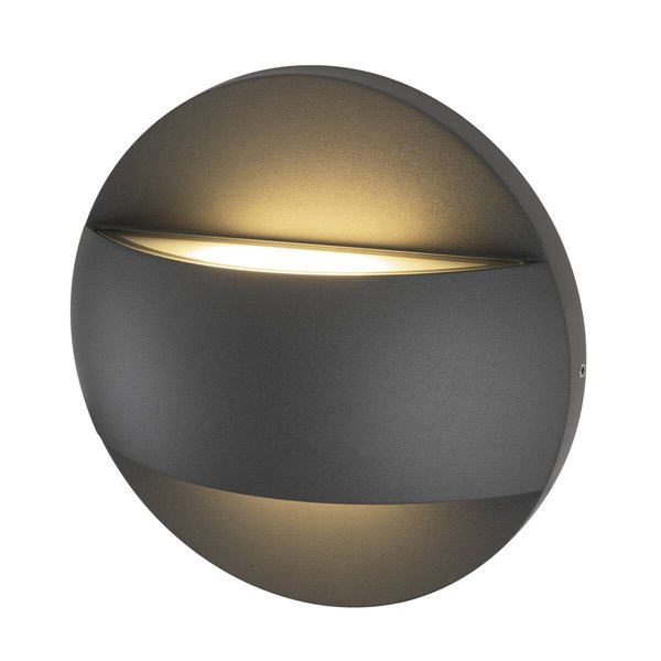 Aplique pared exterior LID II Up/Down 2,7/3K 28W PHASE 100º SLV 1007281 Antracita