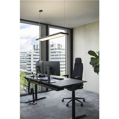 Luminaria de suspensión WORKLIGHT PRO 120 4000K 50W 120cm SLV 1007468 Negro