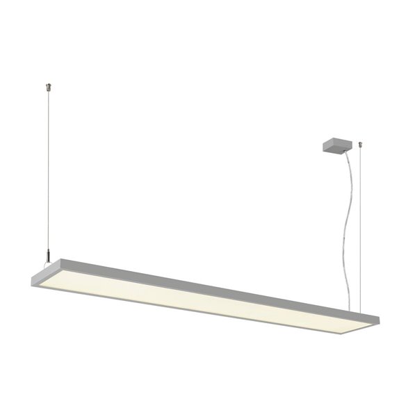 Luminaria de suspensión WORKLIGHT PRO 150 4000K 59W 150cm SLV 1007473 Gris