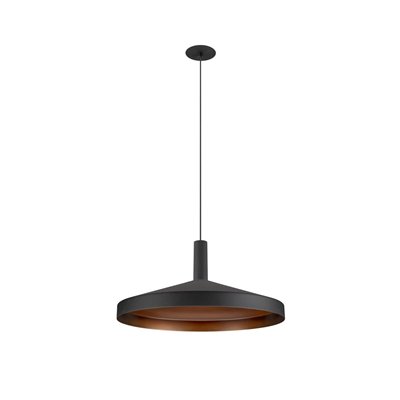Pantalla LALU TETRA 36 para luminaria suspensión Lalu h 8,9cm SLV 1007529 Negro