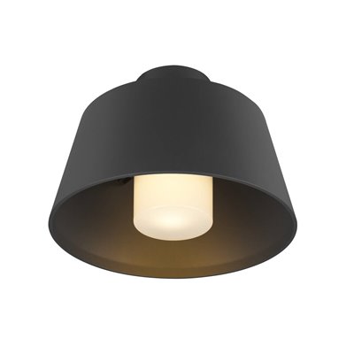 Luminaria superficie techo exterior PHOTONI E27 1x13W conica SLV 1007586 Negro