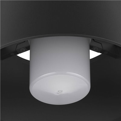 Luminaria superficie techo exterior PHOTONI E27 1x13W conica SLV 1007586 Negro