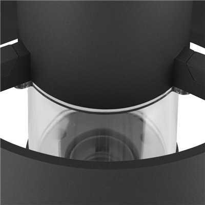 Baliza exterior PHOTONI 45 E27 13W SLV 1007587 Negro