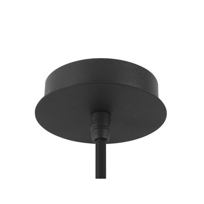Luminaria de suspensión LALU E27 150cm 10W SLV 1007658 Negro