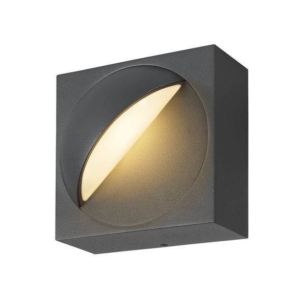 Aplique de pared LID I 2700-3000K 15W 100º PHASE SLV 1007667 Antracita