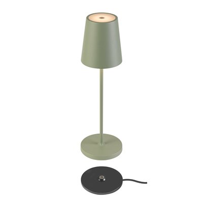 Luminaria de sobremesa VINOLINA TWO IP65 2,2-2,7-3K portable SLV 1007696 Verde
