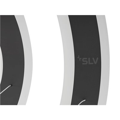 Luminaria Led de suspensión ONE FLAT triple 300cm 2,7-3K Dali SLV 1007701 Negro