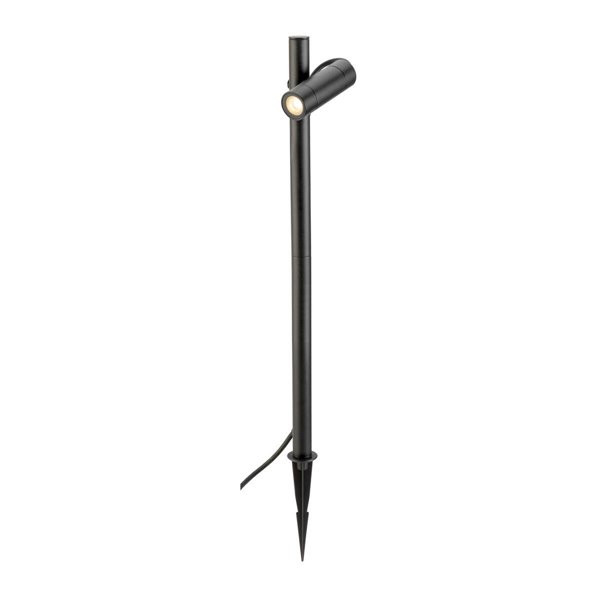 Luminaria Led piqueta jardin HELIA SLIM Pole IP65 3000K SLV 1007868 Negro
