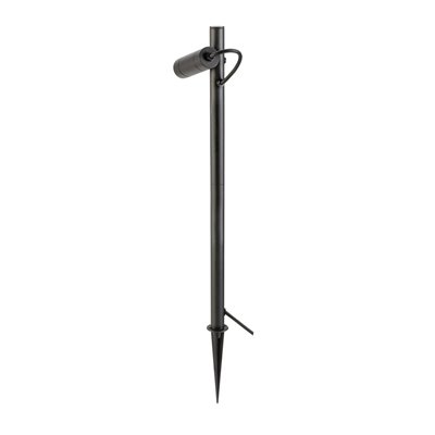 Luminaria Led piqueta jardin HELIA SLIM Pole IP65 3000K SLV 1007868 Negro