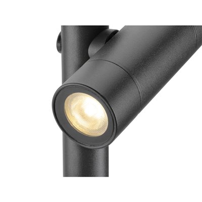 Luminaria Led piqueta jardin HELIA SLIM Pole IP65 3000K SLV 1007868 Negro