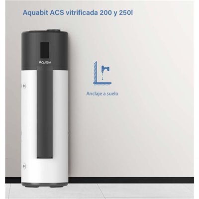 Acumulador de calor ACS VITRIFICADA AQUABIT ACSVIT200 EV CONFORT 195L