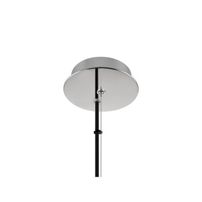 Luminaria de suspensión PANTILO CONVEX 40 E27 150cm 40W SLV 1007878 Blanco