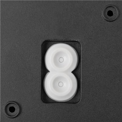 Aplique exterior Q-RING WL IP65 3000K SLV 1007918 Negro