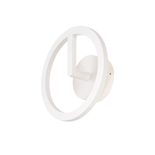 Aplique exterior Q-RING WL IP65 3000K SLV 1007919 Blanco