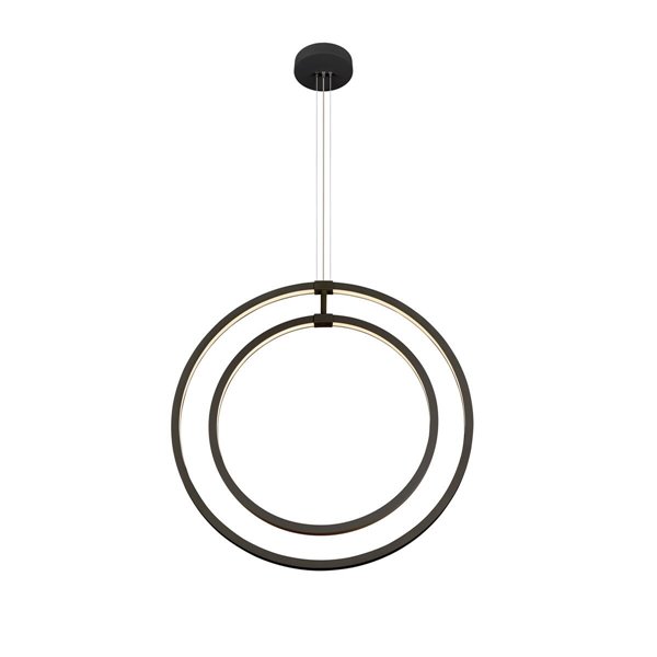 Luminaria de suspensión ONE VERTICAL PD FASE 2700/3000K SLV 1008002 Negro