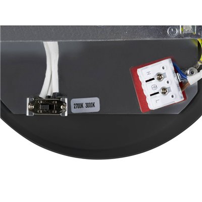 Luminaria de suspensión ONE VERTICAL PD FASE 2700/3000K SLV 1008002 Negro