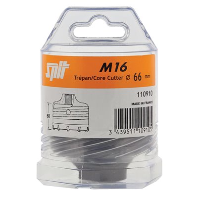 Broca albañileria M16 D66 cabeza de corte SPIT 110910
