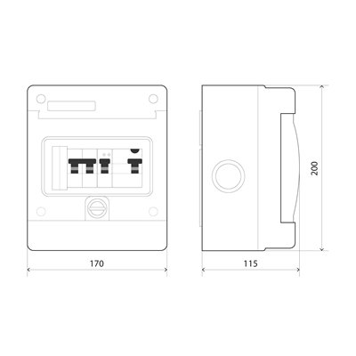Caja de protección para puntos de recarga vehículos CIRCUTOR COFRET-VE6-2P-20AS V41232.