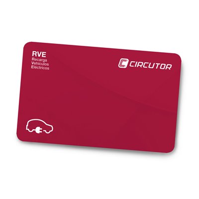 Tarjeta de proximidad para cajas de recarga CIRCUTOR RVE-CARD Key V30010.