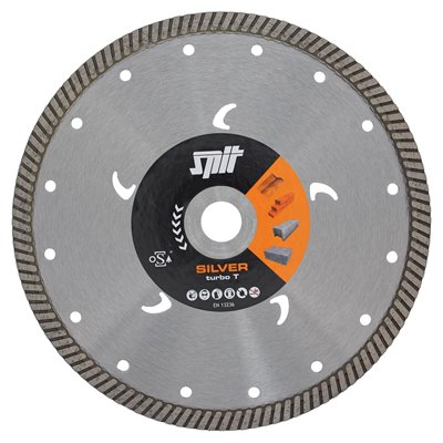 Pack 2 Discos SILVER Turbo T D.140mm SPIT 610034