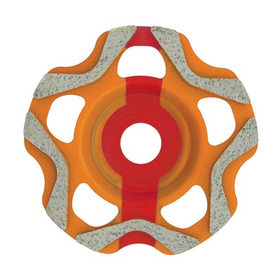 Disco hormigón para pulido PENTASURF D.125mm SPIT 610515