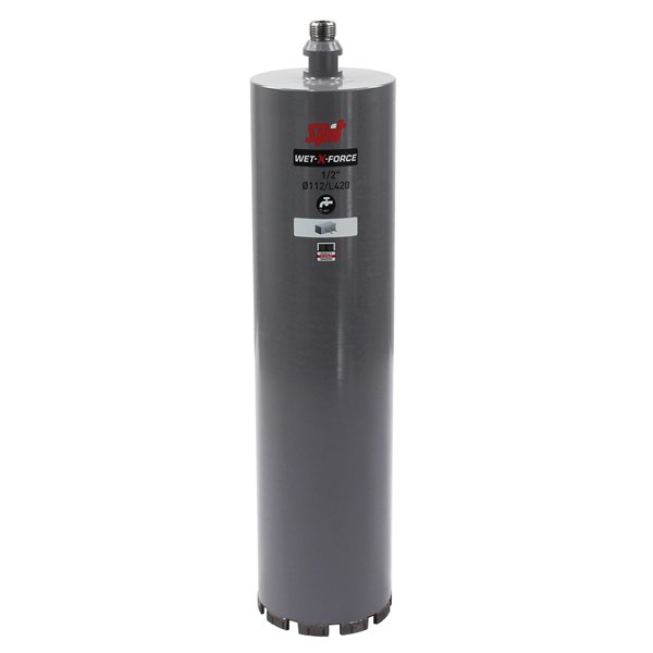 Corona para agua 1/2" D.112x420 uso en húmedo SPIT 654750