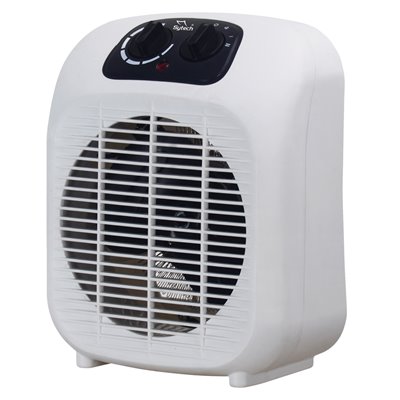 Calefactor electrico de aire 1200-2400W portatil blanco SYTECH SY-CLV28B