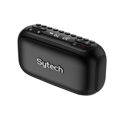 Radio FM digital Pocket Beat x220 negro SYTECH SY-X220BT