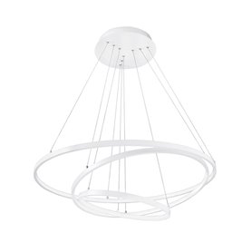 Lampara colgante Nova luce DEA BIG NL-17222001 Blanco