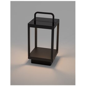 Lampara portatil Solar Nova Luce Bali 9922360 Antracita