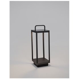 Lampara portatil Solar Nova Luce Bali NL-9922510 Antracita