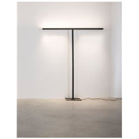Lampara de pie Nova luce GAL Double NL-9008815 Negro