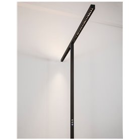 Lampara de pie Nova luce GAL Double NL-9008815 Negro