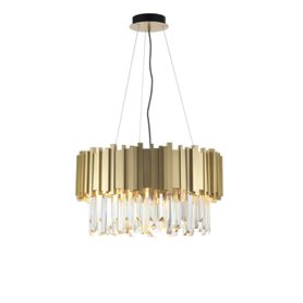 Lampara colgante Nova luce BADALONA NL-81091706 Dorado