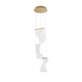 Luminaria Led colgante NOVA LUCE SIDERNO NL-9054441 Oro