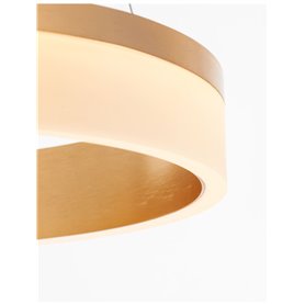 Luminaria Led colgante suspension NOVA LUCE COURTEZ NL-9818482 Oro