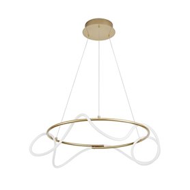 Luminaria Led colgante suspension NOVA LUCE TIRIAC NL-9548104 Oro