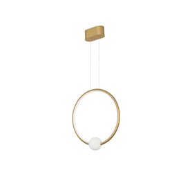 Luminaria Led colgante suspension NOVA LUCE CELIA NL-9820604 Oro