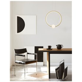 Luminaria Led colgante suspension NOVA LUCE CELIA NL-9820604 Oro
