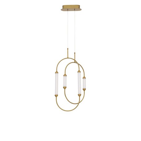 Luminaria Led colgante suspension NOVA LUCE ZIMBA NL-9862872 Oro